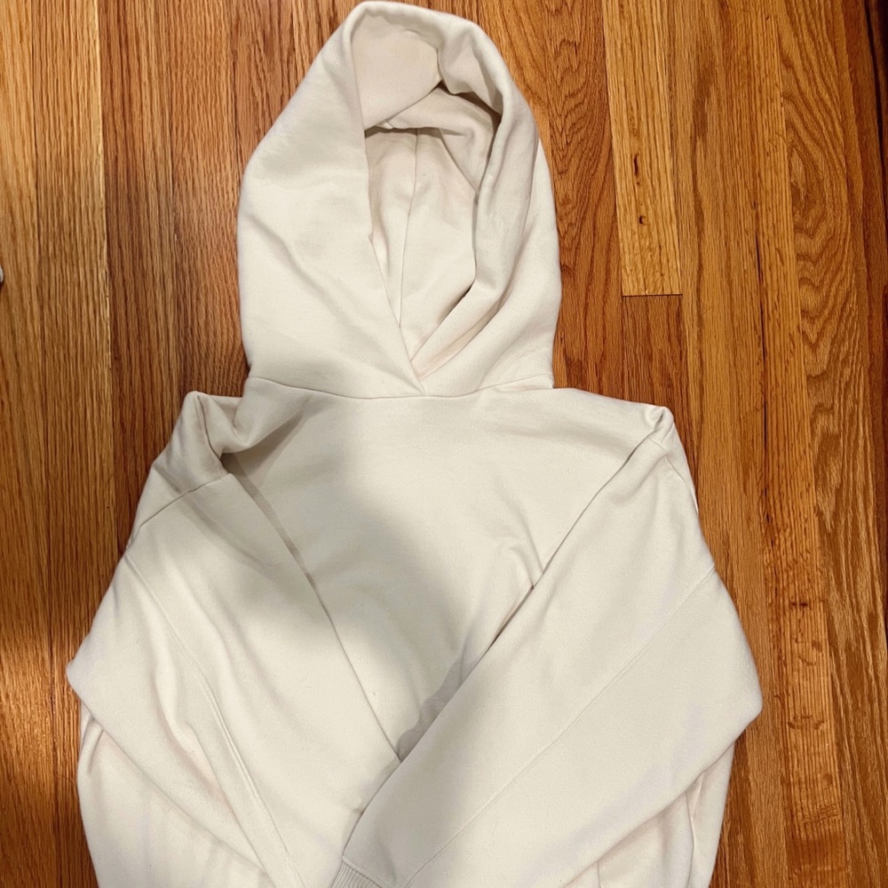 Cream Hoodie